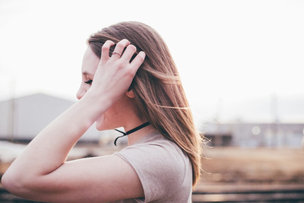 a young woman considering pregnancy and adoption